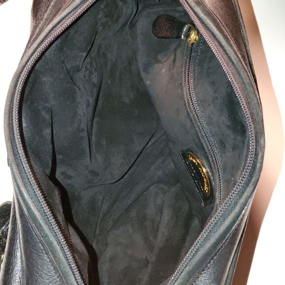 💢Jane August black leather & suede crossbody bag - Picture 4 of 8